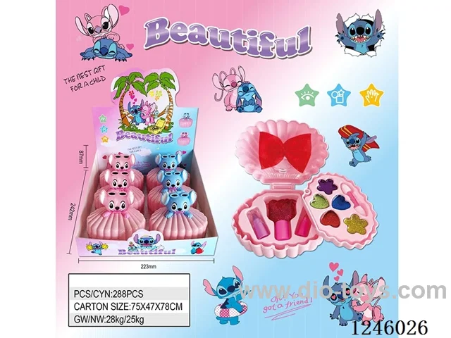 DIY Stitch makeup set (6 PCS)