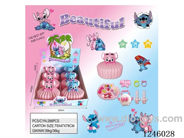DIY Stitch beaded set (6 Pack)