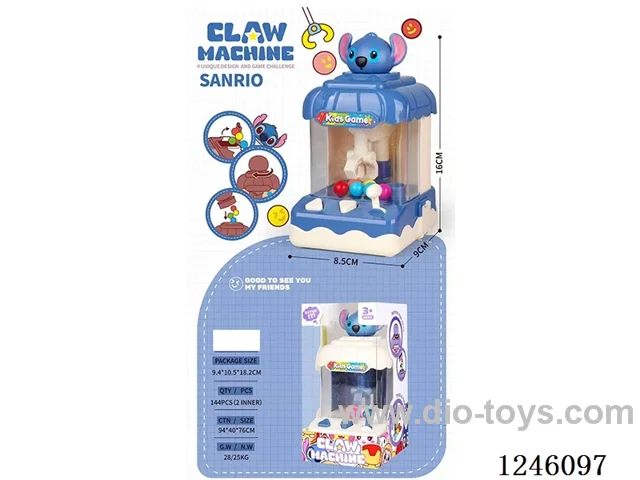 Stitch grab doll machine