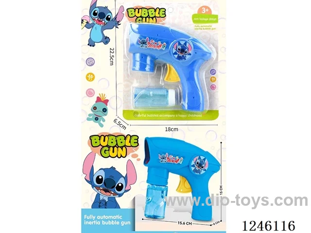 Stitch inertial bubble gun