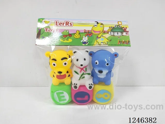 Rubber-moulded Dice Creatures 6PCS