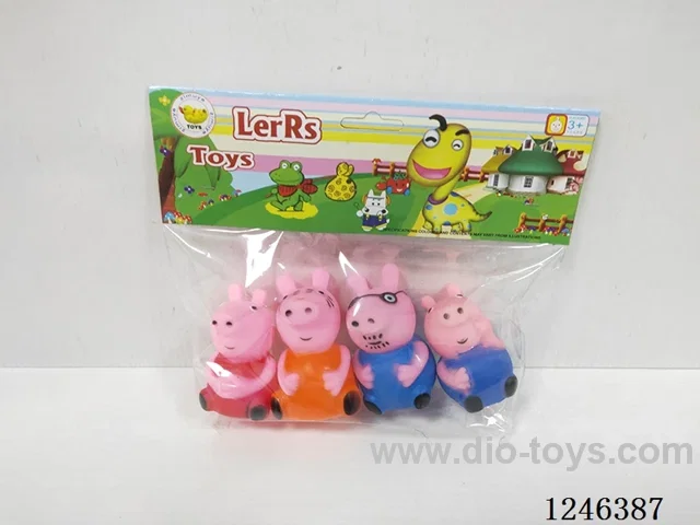 Rubber-moulded Peppa Pig
