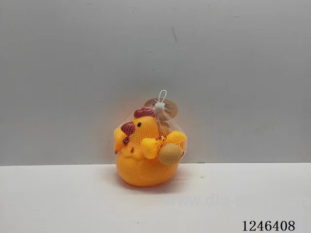Rubber-moulded egg-laying hen