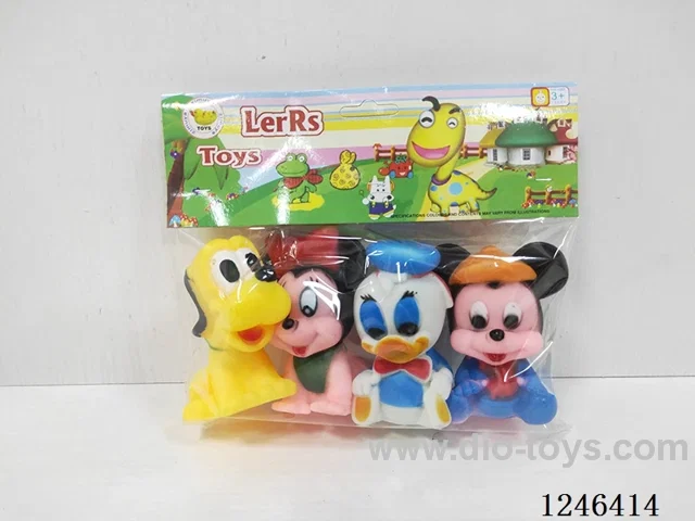 Rubber-moulded Disney Mickey Mouse