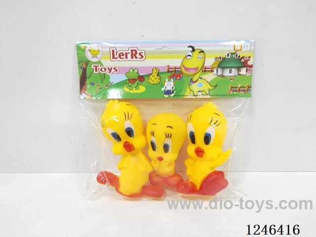 Rubber-moulded Tigger 3PCS