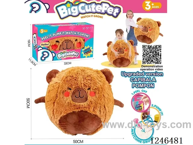 Large Capybara Plush Ball