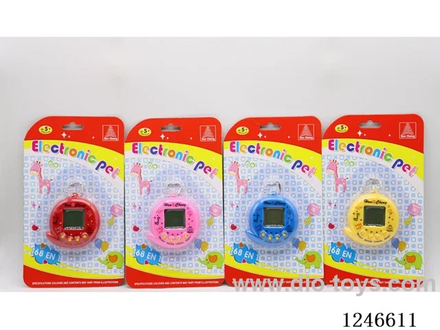 Electronic pet machine with beaded chain included battery 2*AG13
