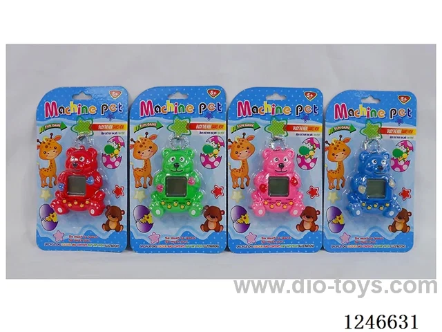 Electronic pet machine with beaded chain included battery 2*AG13
