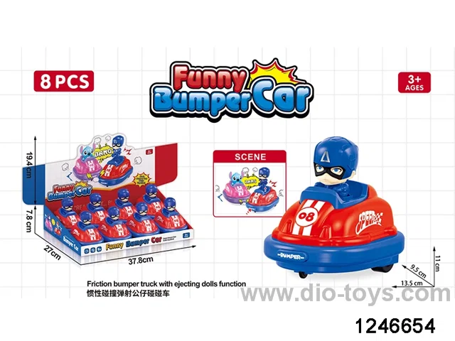 Inertial captain bumper car