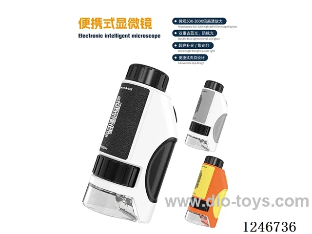 Handheld Microscope 50X-300X included battery