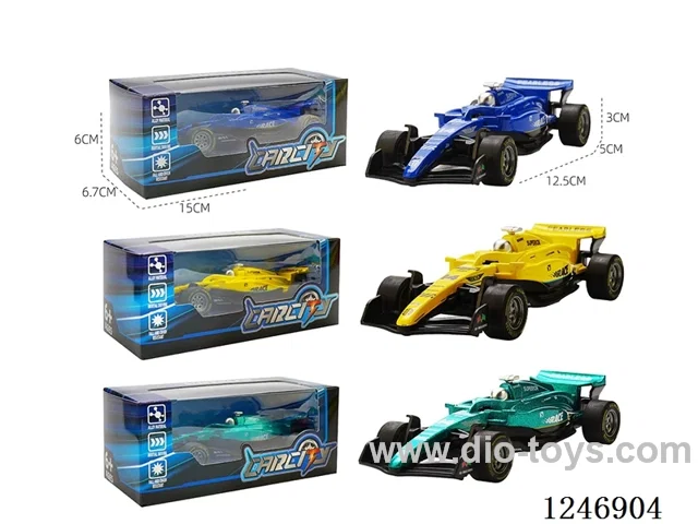 1:36 pull back alloy car 3 colors mixed