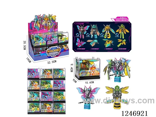 Super Alloy Transformers Series Toys (4 Variants in 4 Colours)