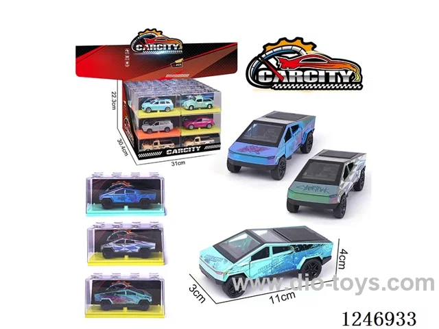 1:36 pull back alloy car 24PCS 3 colors mixed