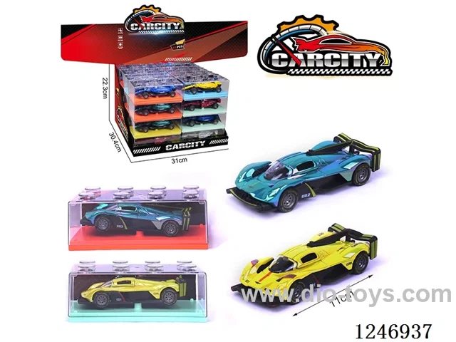 1:36 pull back alloy car 32PCS 2 colors mixed