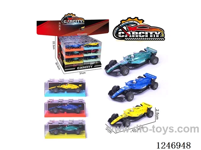 1:36 pull back alloy car 32PCS 3 colors mixed