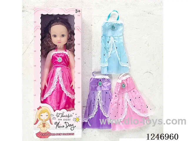 18 inch doll Multi-colour mixed packaging with IC
