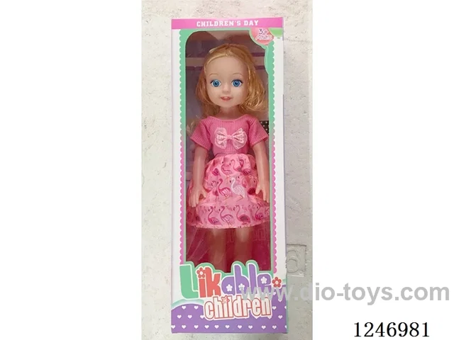 18 inch doll Multi-colour mixed packaging with IC