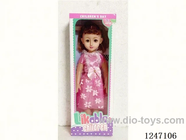 18 inch doll Multi-colour mixed packaging with IC (LR44 battery *2)