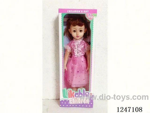 18 inch doll Multi-colour mixed packaging with IC (LR44 battery *2)