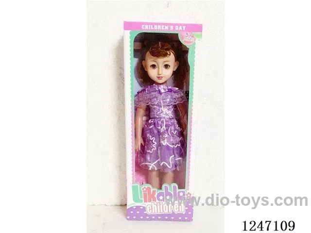 18 inch doll Multi-colour mixed packaging with IC (LR44 battery *2)
