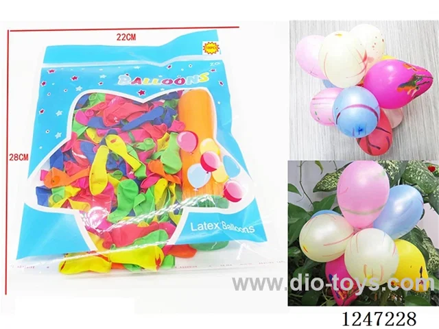 100PCS Balloon + Pump