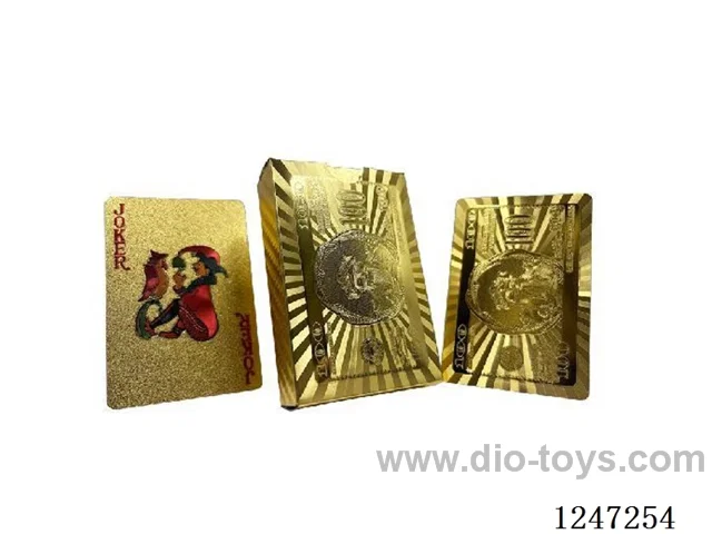 Gold Playing Cards