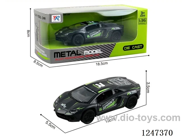 1:36 Alloy Audi R8 Model