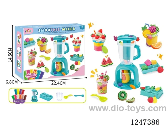 Smoothies Machine Colourful clay