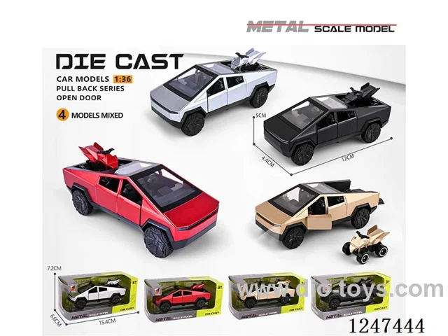 1:36 pull back alloy car 3 doors openable