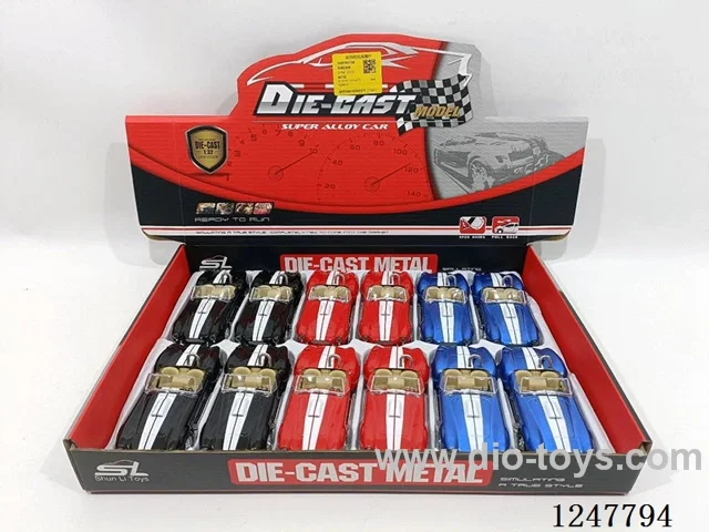 pull back alloy car 12PCS