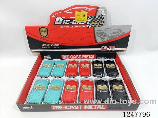 pull back alloy car 12PCS