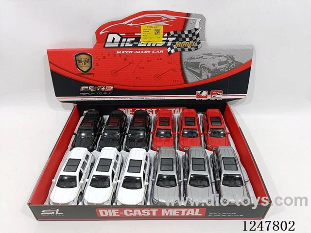 pull back alloy car 12PCS