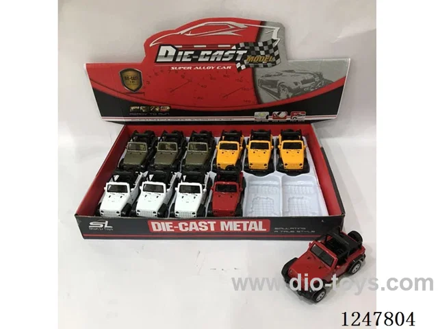 pull back alloy car 12PCS