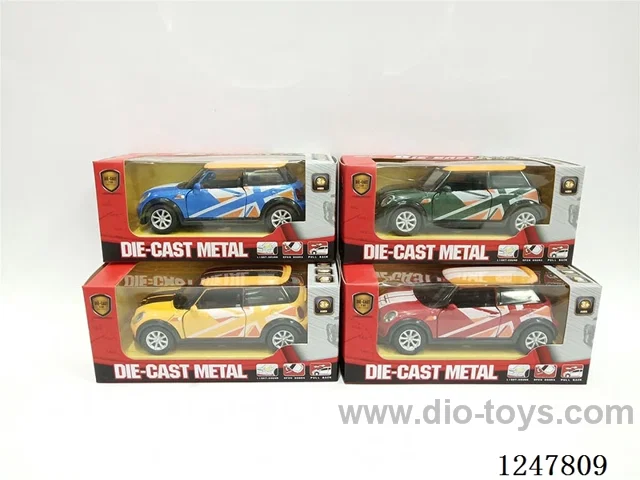 1:30 pull back alloy car