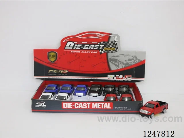1:32 pull back alloy car 12PCS