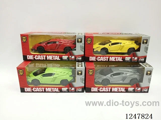1:32 pull back alloy car