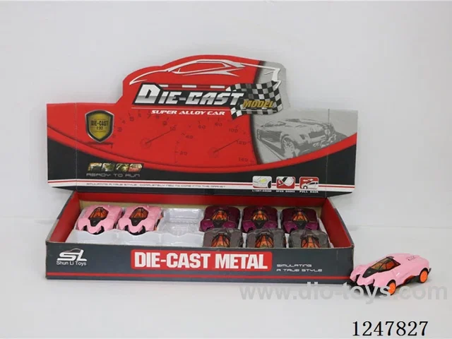 1:32 pull back alloy car 12PCS