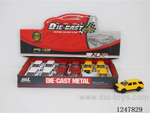 1:32 pull back alloy car 12PCS
