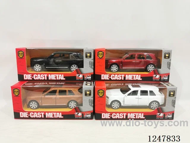 1:32 pull back alloy car