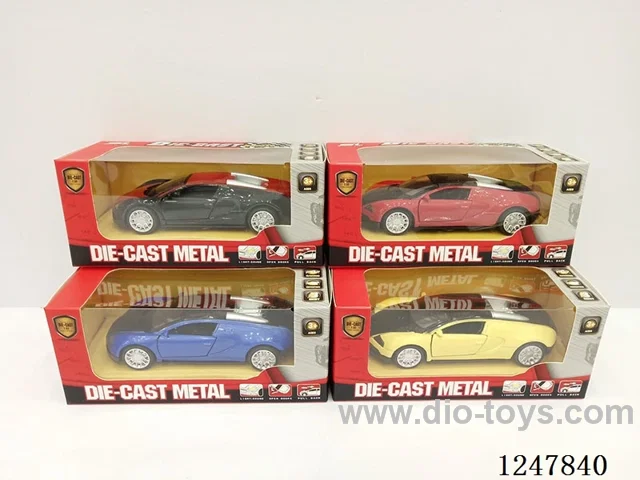 1:32 pull back alloy car