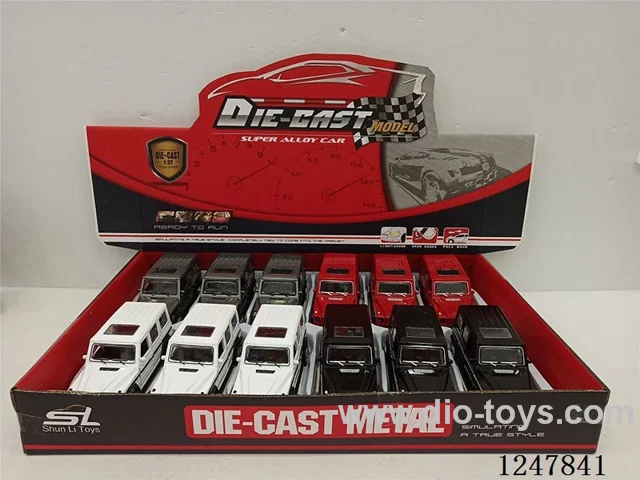 pull back alloy car 12PCS