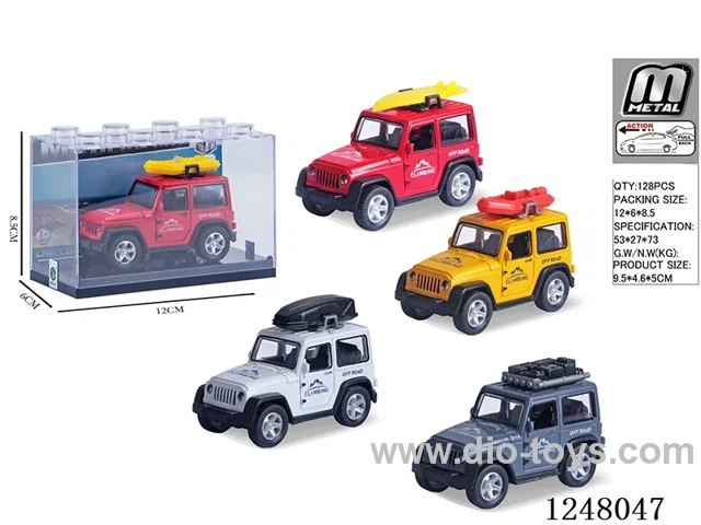 pull back alloy car