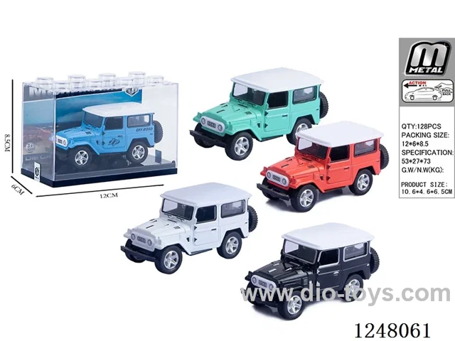 pull back alloy car