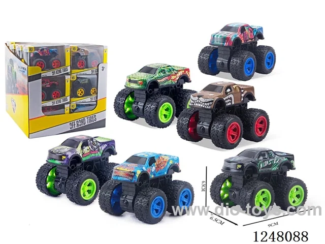 dual-inertia car 24PCS 6 mixed
