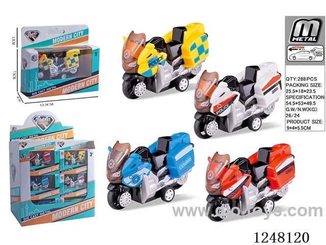 pull back alloy car 24PCS