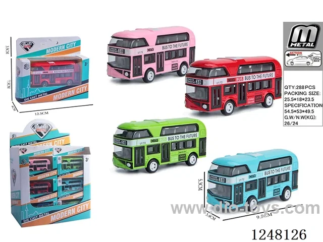 pull back alloy car 24PCS