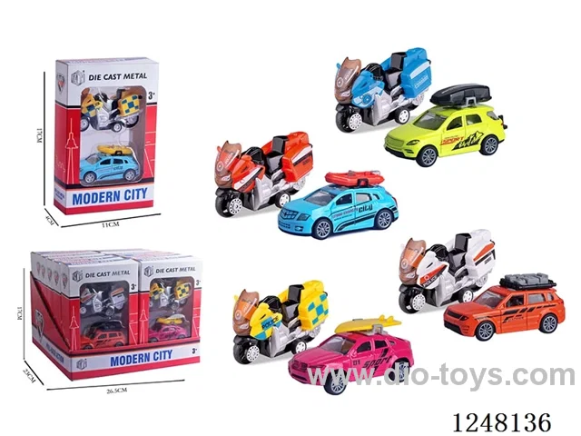 pull back alloy car
