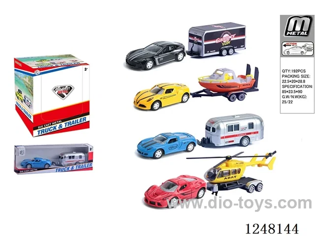 pull back alloy car 16PCS
