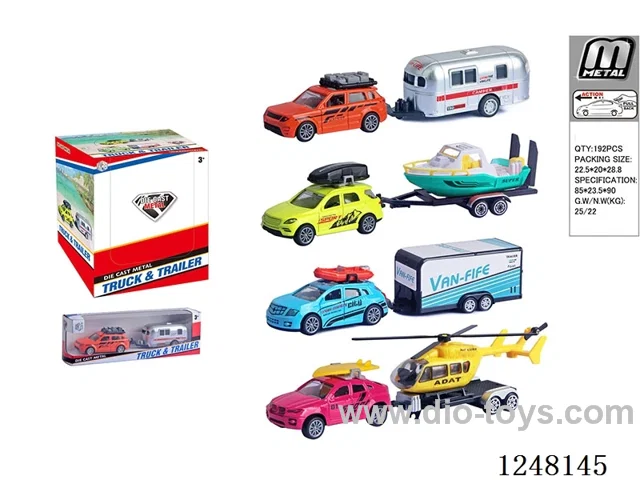 pull back alloy car 16PCS