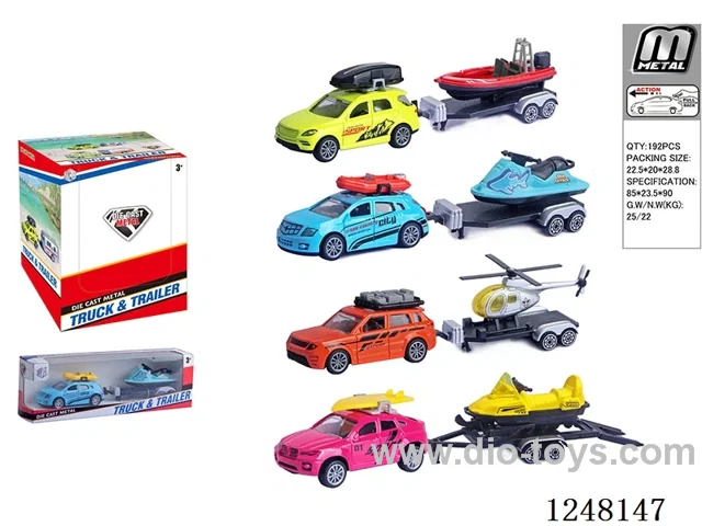 pull back alloy car 16PCS